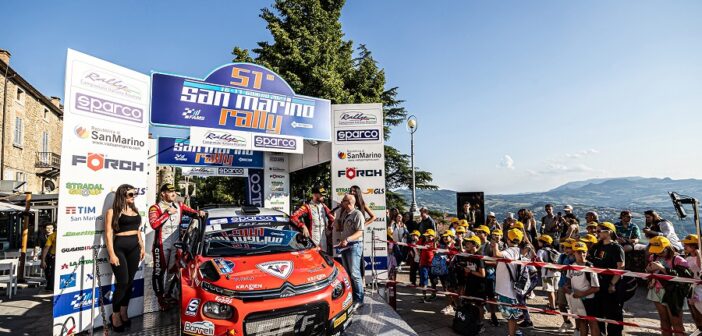 La pedana di partenza di uno dei più discussi rally di Sanmarino