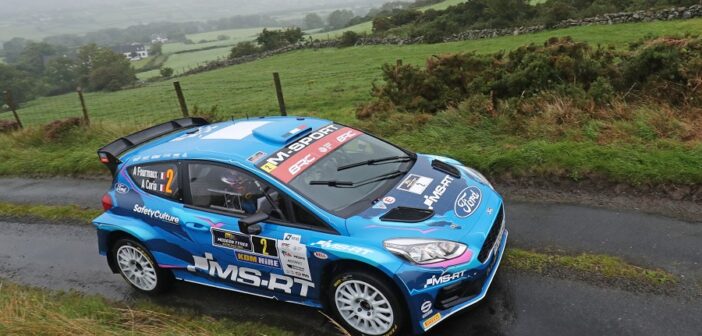 La Fiesta Rally2 di Fourmaux sulle verdi colline dell'Ulster