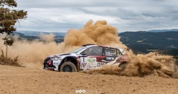 Franceschi in azione sulle strade del Lozere (Foto Ugo Breysse)