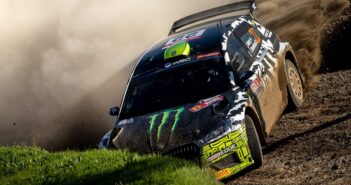 La Fabia RS Rally2 di Solberg sulle speciali del Cile