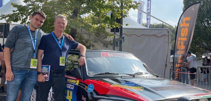 Peter Thul responsabile del WRC Promoter navigatore occasionale di Gyazin al Legend