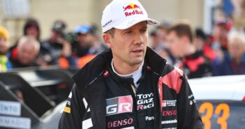 Ogier alla partenza di Praga del Central European Rally