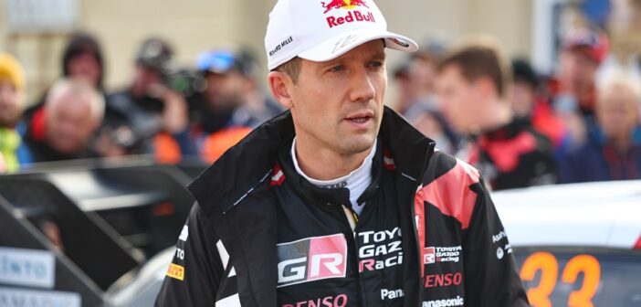 Ogier alla partenza di Praga del Central European Rally