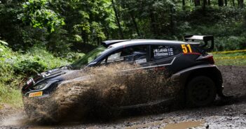 Latvala nella sua uscita ad Hokkaido sulla nuova Toyota Yaris GR Rally2