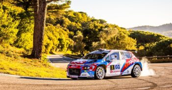 La Citroen C3 Rally di Bonato sulle strade del Var (Foto Bastien Roux)