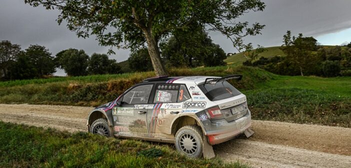 Tommaso Ciuffi uno dei protagonisti del CIRT al rally delle Marche