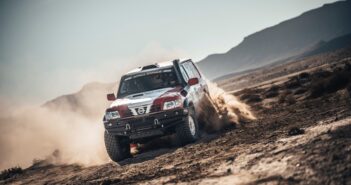 Il Nissan Patrol di Stefano Rossi in azione