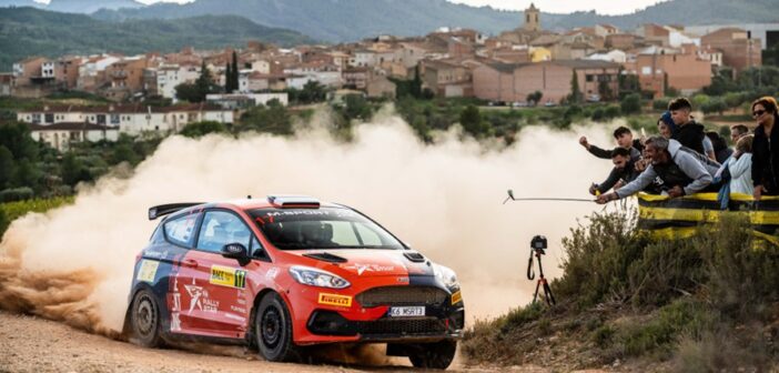 Romet Jurgenson in azione al Catalunya