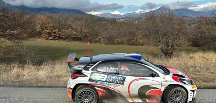 Lefebvre nei test con la GR Yaris by Burton (Photo Tomi Anselmi)