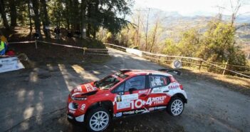 La Citroen C3 di Andreucci al Ciocco (Foto Thomas Simonelli)