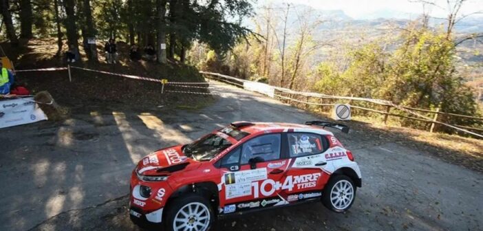 La Citroen C3 di Andreucci al Ciocco (Foto Thomas Simonelli)