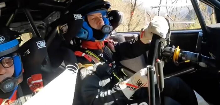 Giando nell'abitacolo della GR Yaris Rally2