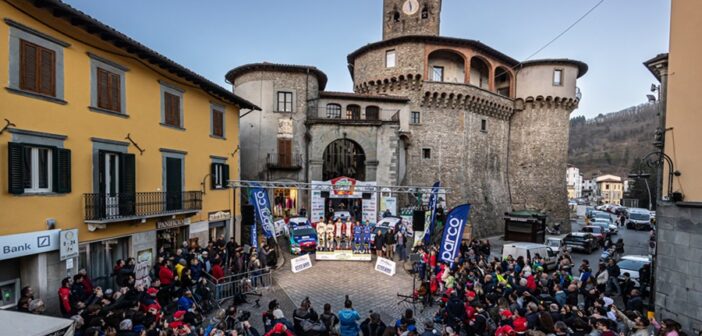 Il Podio Finale a Castel Nuovo Garfagnana