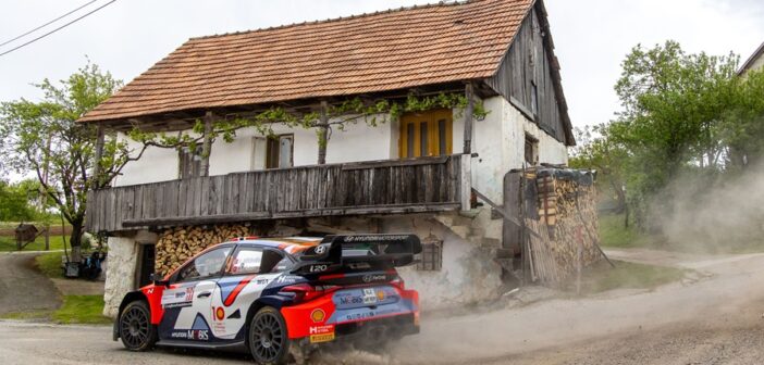 Mikkelsen in azione sulle strade Croate