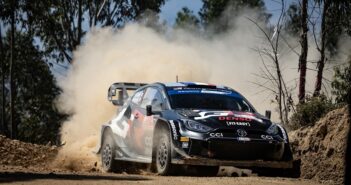 La Yaris di Ogier prende il timone sulla terra del Portogallo