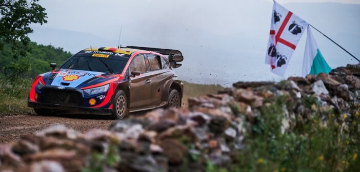 Neuville al Rally d'Italia Sardegna 2023