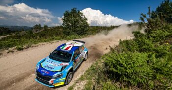 La Fabia Rally2 Evo di Daprà a scuola di WRC sulle strade lusitane