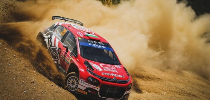 La Citroen C3 Rally2 di Gryazin in Portogallo fa sua la classe