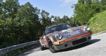 La Porsche 911 RS di Marsura sulle strade Friulane