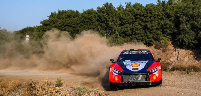 Neuville in azione nello shake