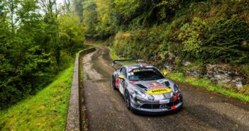 Loeb sulle strade del Mont Blanc al volante della Alpine A110