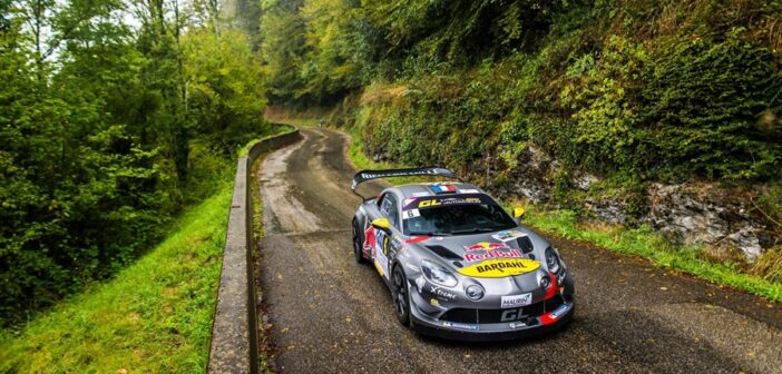 Loeb sulle strade del Mont Blanc al volante della Alpine A110