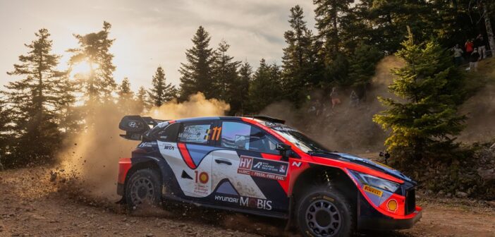 Tanak inciampa e Neuville passa al comando dell'Acropoli