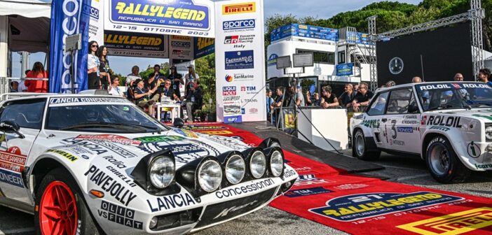 La pedana di partenza della passata edizione del Rally Legend