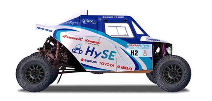 Il nuovo proto Suzuki alimentato ad idrogeno per una nuova sfida alla Dakar