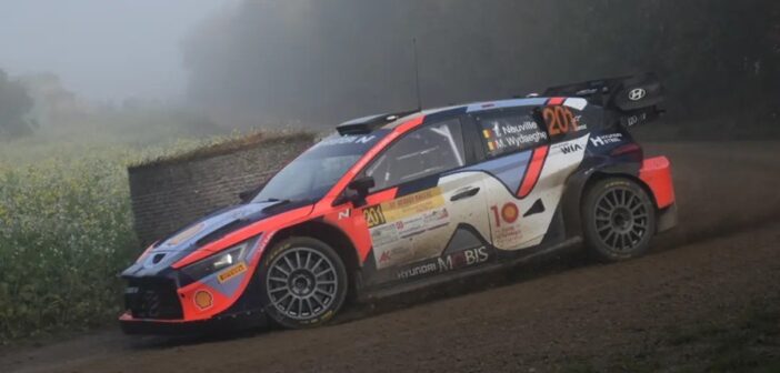 Neuville nella sua partecipazione al Herbst rallye (Photo Harald Illmer)