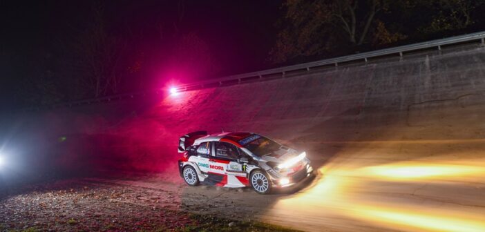 Un souvenir by night all'ACI Rally Monza 2021