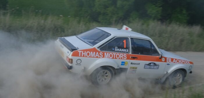 La Escort RS 1800 MKII di James Ford sulle prove del Silver Fern