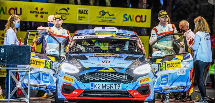 Pajari e Salminen sul podio del Catalunya l'anno della conquista dello Junior WRC