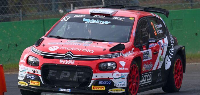 La Citroen C3 Rally2 di Crugnola fa suo il Monza sul colpo di reni