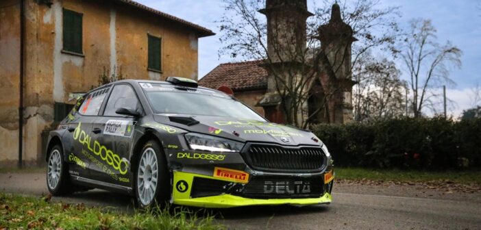 Gryazin al Monza Rally Show al volante della Fabia RS by Delta