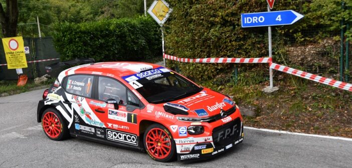 Il campione italiano Crugnola al Mille Miglia la gara uscita dal CIAR