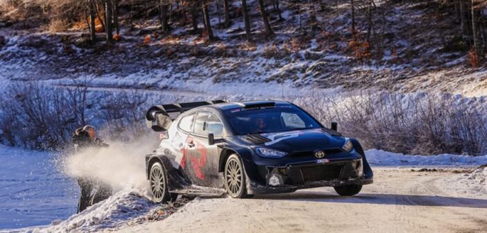 Rovanpera da spettacolo sulla neve nei test premontecarlo