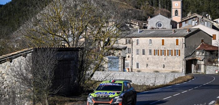 La Fabia RS di Chiarani sulle strade del Monte (Foto Bettiol)