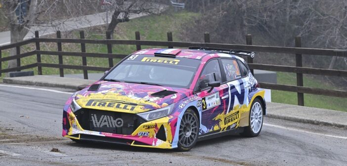 La Hyundai di Puppo in azione (Foto Magnano)